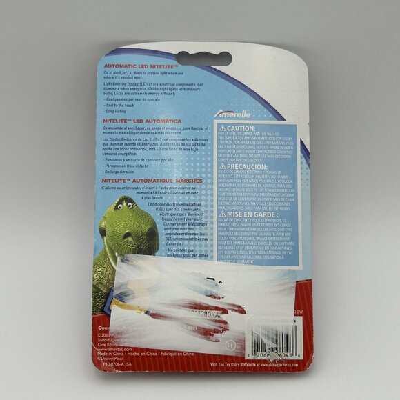 NEW Buzz Lightyear LED Night Light Disney Pixar Toy Story 3 Sealed Energy Saving - Picture 2 of 3